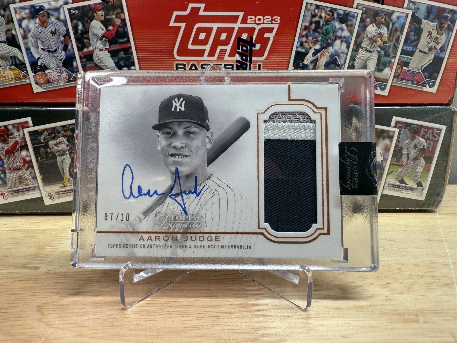 2020 Topps Dynasty Aaron Judge Patch Auto #7/10 SEALED 🔥🔥