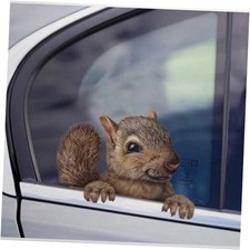 Squirrel Welcome Sticker for Truck Window - Funny Animal Decals for A-squirrel