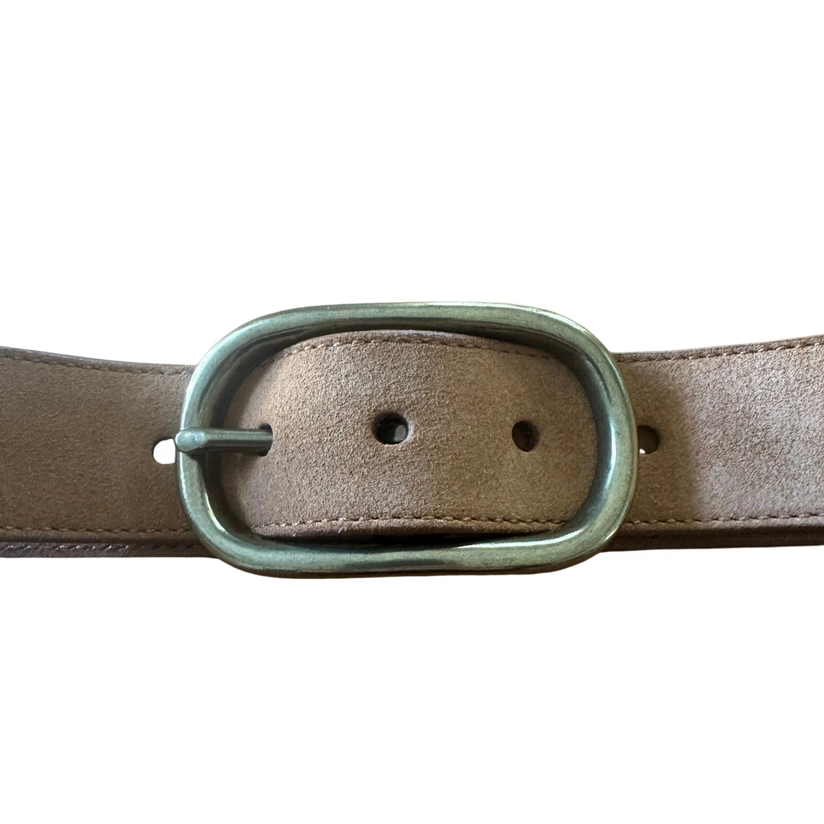 GAP Suede Leather Belt Women S Brown Grommets Preppy Grunge Indie Western Hippie Gap Suede Belts for Women for sale | eBay main image 3