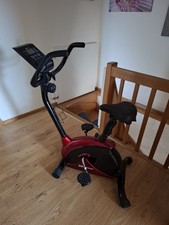 Heimtrainer Fahrrad Hometrainer mit LCD-Display, Verstellbarem Sitz