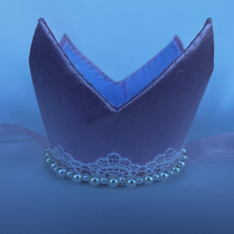 Handmade One-of-a-Kind Pink 4 Pointed Crown Renaissance Medieval Cosplay