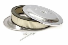 Moroso 65913 14x3 Air Cleaner Kit Wraised Bottom Chrome Moroso 65913 14x3 Air Cleaner Kit Wraised Bottom Chrome