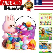 16 Pack 3D Printed Dragon Egg, Articulated Crystal Animals Dragon Fidget Toys...