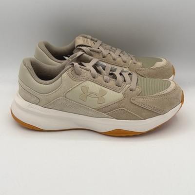 Under Armour Edge Suede Shoes Mens Size 8 Brown Tan 3027731-201