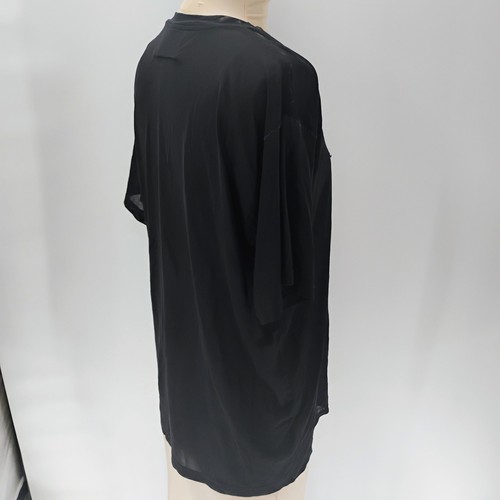 Maison Margiela/Oversized logo T-shirt Sheer Sleep Tight Tiger Texture Font - Picture 5 of 9