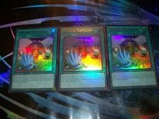 3x Miracle Fertilizer  1st Edition Ultra Rare L5DD-ENA17 Yu-Gi-Oh!