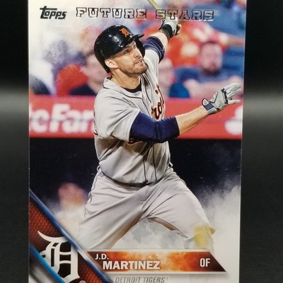 JD Martinez 2016 Topps Future Stars Detroit Tigers MLB Baseball Sports Card 110
