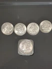 ORIGINAL ROLL 1921-P MORGAN SILVER DOLLARS.CH/GEM BU 20 coins