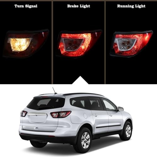 Tail Light Assembly Compatible for 2013-2017 Chevy Right Passenger Side - Picture 3 of 7