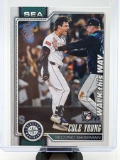 2026 Topps Series 1 Celebration Cole Young~Walk this Way~Mariners Rookie ~230