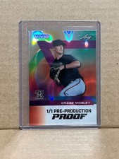 Chase Mobley 2024 Leaf Vivid Baseball 1/1 Pre Production Proof