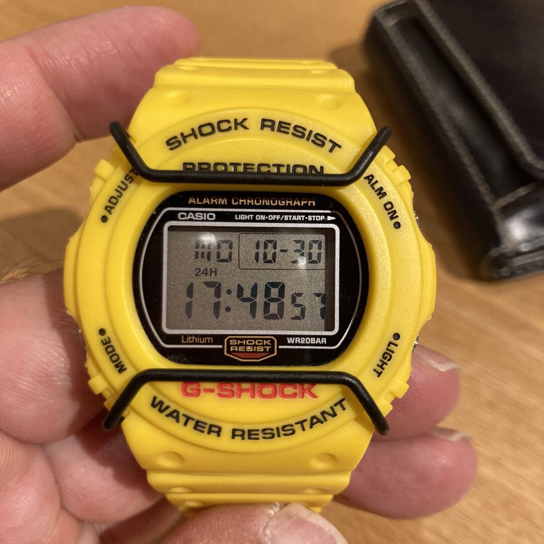 美品　G-SHOCK DW5700Y-9JF スティングモデル G-SHOCK DW5700Y-9JF スティングモデル