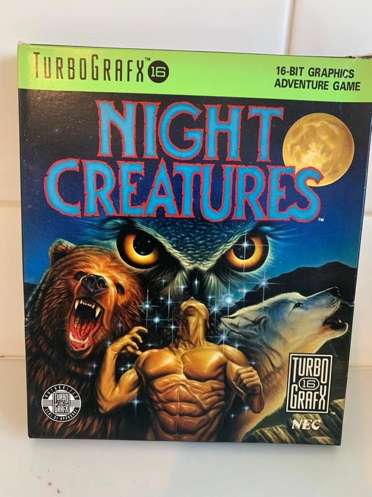 Night 2024 creatures turbografx