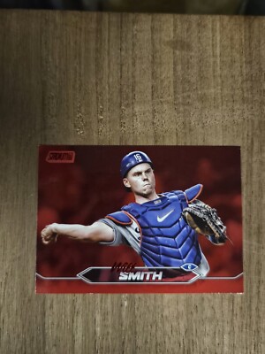 2024 Topps Stadium Club Will Smith Red Parallel #123 Dodgers