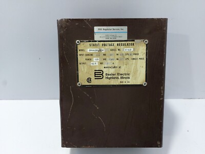 Basler Electric SR4A-2B01B3E Statischer Spannungsregler SR4A2B01B3E