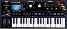 Novation MiniNova Synthesizer  Black  Protective Decal  StyleFlip Skins
