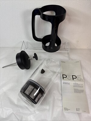 ESPRO - P3 Small French Press Coffee Maker 18 ounce - Double 18 oz, Black NEW