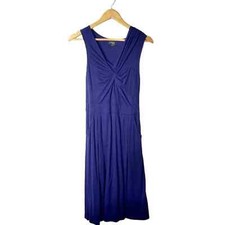 Anthropologie Deletta Dress V Neck Pockets Small