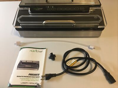 NutriChef Vacuum Sealer PKVS50STS 400 Watts