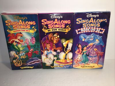 Disney Sing Along Songs Friend Like Me Be Our Guest Under Disney Sing Along Songs Friend Like Me Be Our Guest Under