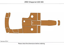 2002 Chaparral 220 SSI Swim Platform Cockpit ...