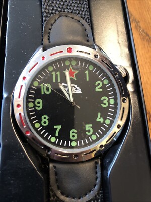 Eaglemoss Collections 1980s Russian Tank Replica Mens Watch