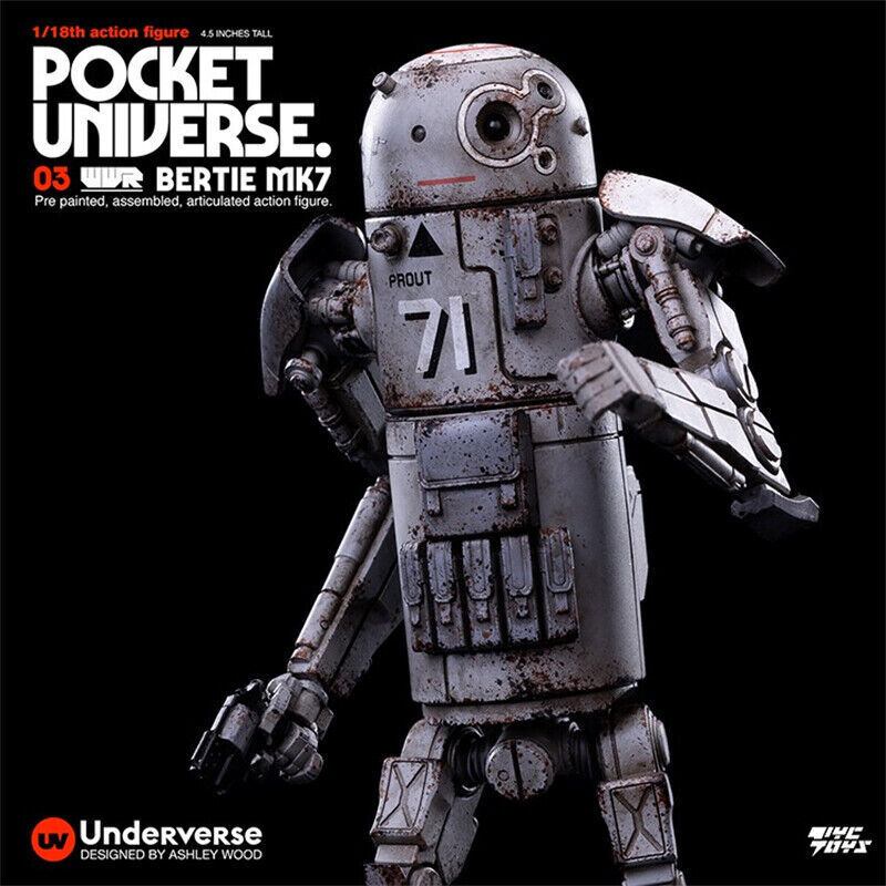 Underverse BERTIE MK7 2体セット バーティMk.7 WWR Underverse Pocket Universe 03 WWR Bertie MK7 1/8th Action