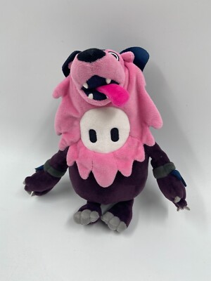 Fall Guys Ultimate Knockout Big Bad Stofftier Plüschtier rosa ca. 20 cm