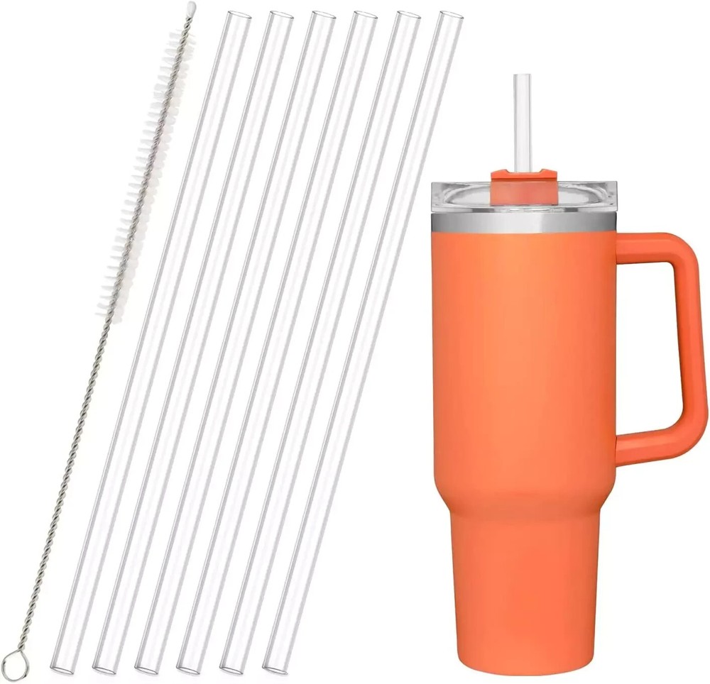 Replacement Straws for Stanley 40 30oz Adventure Quencher Travel Tumbler 6Pack
