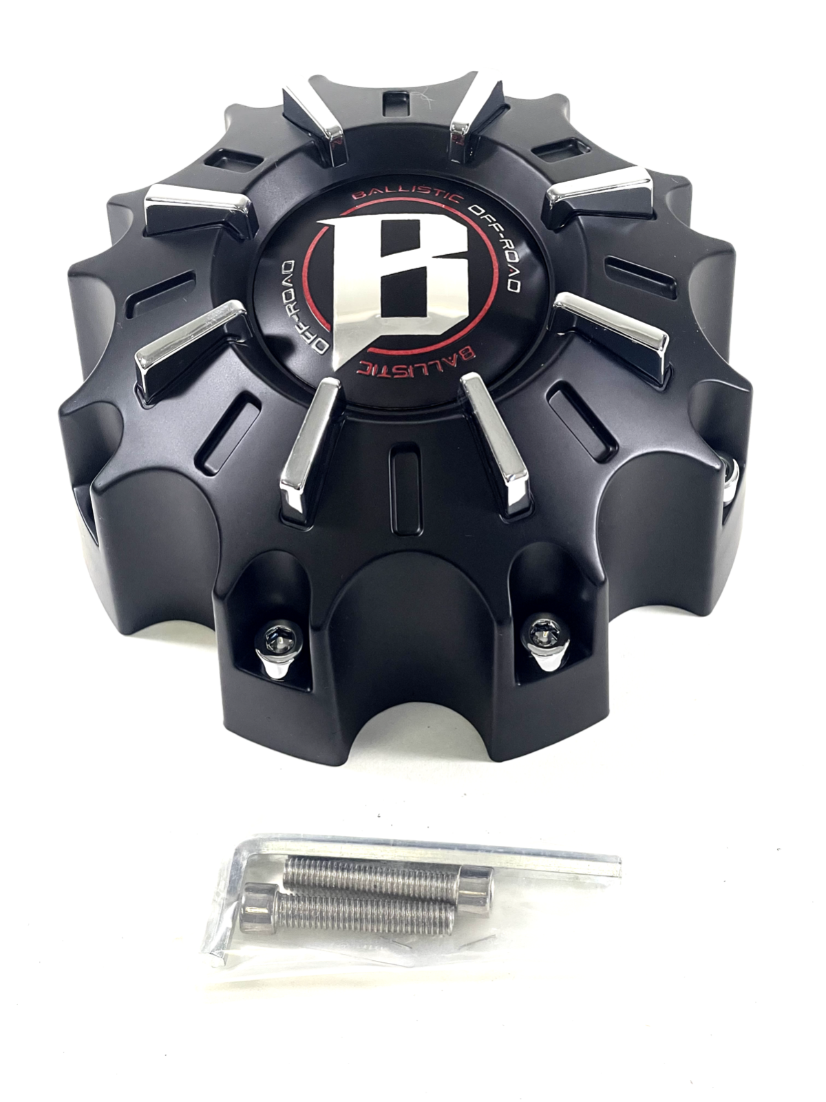 Ballistic OffRoad Wheel Center Cap Matte Black 8 Lug WX11CAP SGD0010