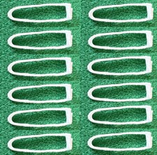 Timpo Recast 12 White Reins 54mm unpainted plastic - 1990s