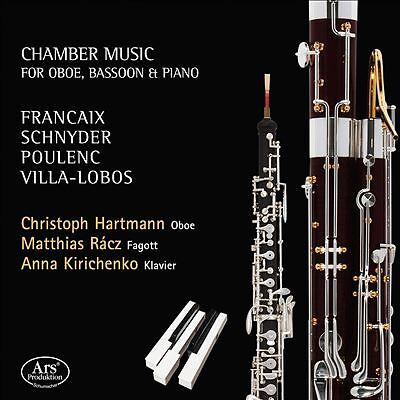 Chamber Music For Oboe, Bassoon And Piano, Christoph Hartmann; Matthias Rac, New