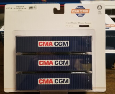 Athearn ATH27158 CMA CGM Containers