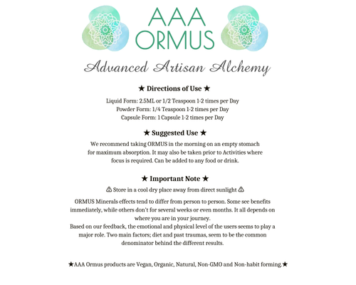 ORMUS FULLERENE-Activated Charcoal-Chlorella-DiatomaceousEarth-45 Vegan Capsules
