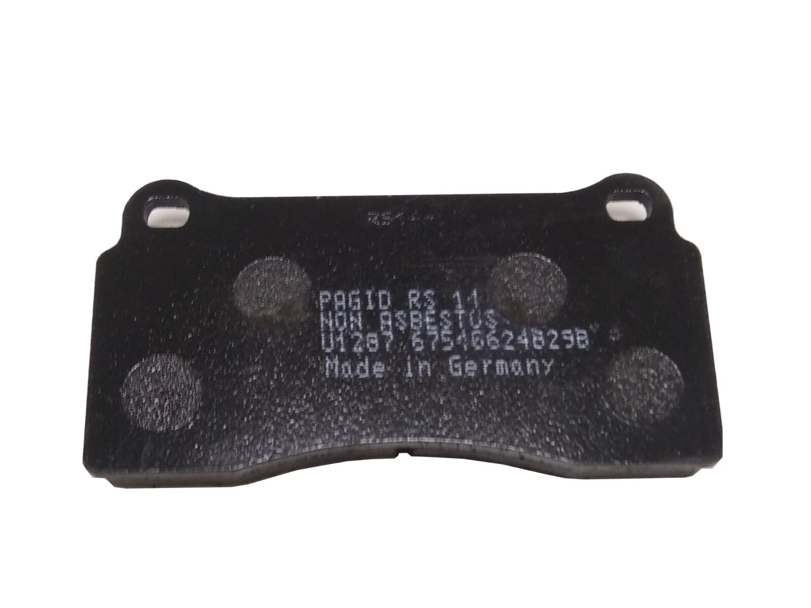 Pagid Brake Pad Set, NEW 1287 RS 14, Audi R8 BMW M2 M4 Ferrari Lamborghini