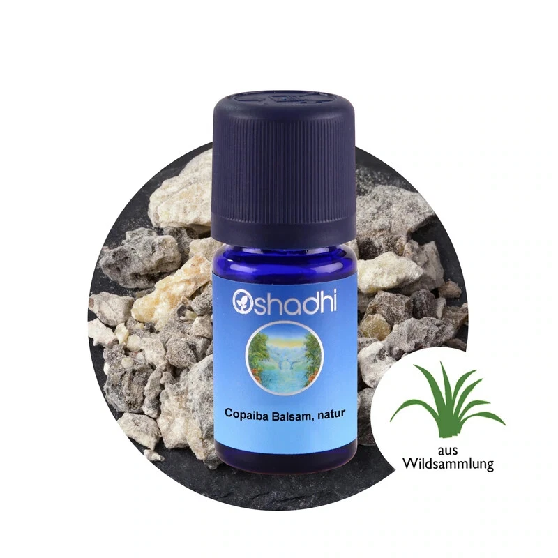 Oshadhi Copaiba Balsam natur 5ml 100% naturreine Qualität