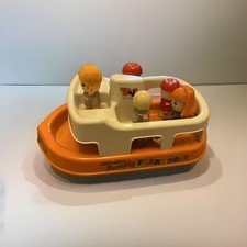 Matchbox Vintage 1972 Family Ferry Boat Live-n-Learn LL1300 Inc 5 Figures 