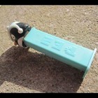 Penguin PEZ Candy Dispenser Light Blue Toboggin Hat Preowned Dirty Collectible — photo 7