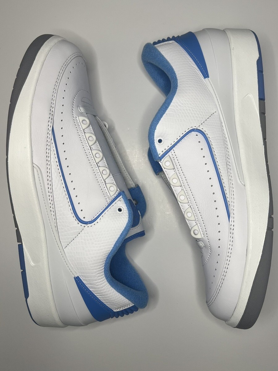 Air Jordan 2 Low UNC University Blue White, Men's Size 12 BNIB