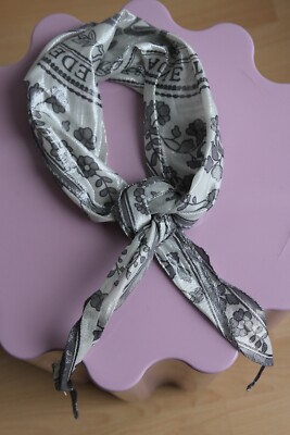 Acne Studios silver diamond shaped bandana, new