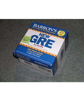 Barron's New GRE Flash Cards, 2nd Edition, Sharon Weiner Green