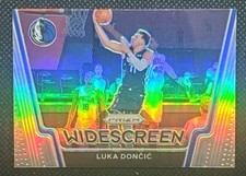 LUKA DONCIC 2020-21 PANINI PRIZM WIDESCREEN SILVER DALLAS MAVERICKS NO.10 SP