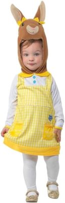 Girls Cottontail Bunny Costume Beatrix Potter Fancy Dress Book Day Outfit 3  - 4 | eBay UK