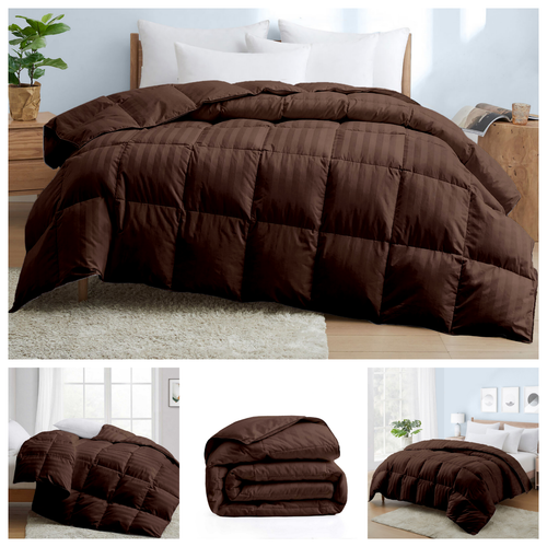 3 PCs Comforter Set Down Alternative 400 GSM Egyptian Cotton Multiple Colors - Picture 225 of 312