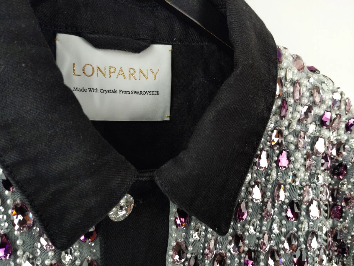 $8K LONPARNY x SWAROVSKI Men's Sz US L Crystals & Pearls $8K LONPARNY x SWAROVSKI Men's Sz US L Crystals & Pearls