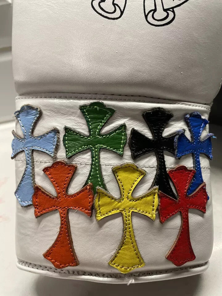 Premium Chrome Hearts Inspired Jake Paul Custom Boxing Gloves