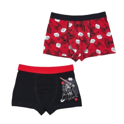 Neu Unterwäsche 2 Stück Jungen Lego Star Wars Boxershorts Slip 104 - 140 #88