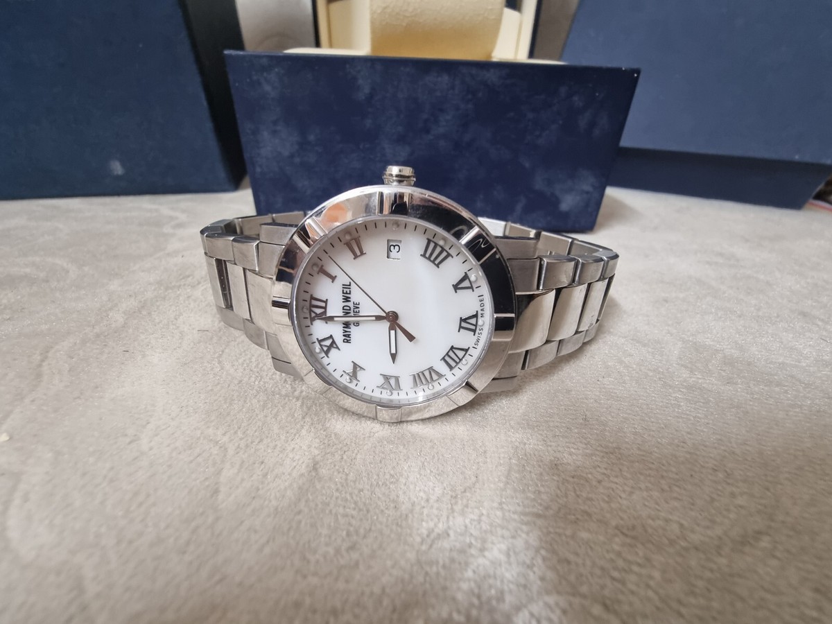 RAYMOND WEIL 6130 SWISS SAPPHIRE CRYSTAL 50M MENS WATCH UK