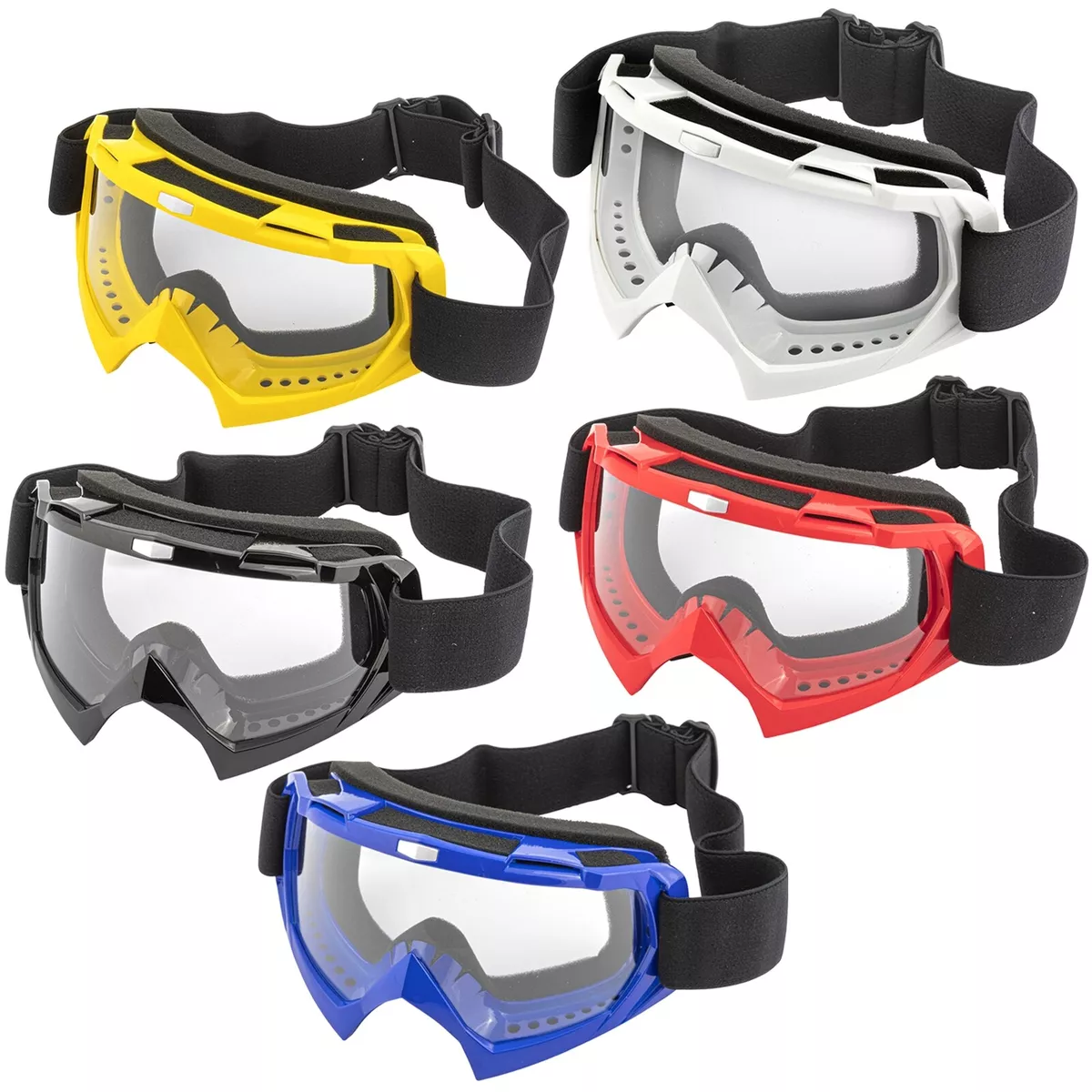 Maschera sci best sale trasparente