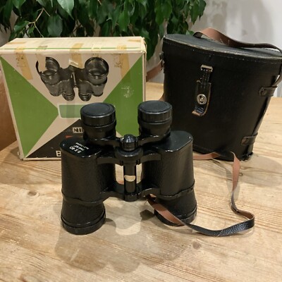 Rare Vintage NBT Prismatic Binoculars 8x40 CF Boxed With Case Mancave  UK